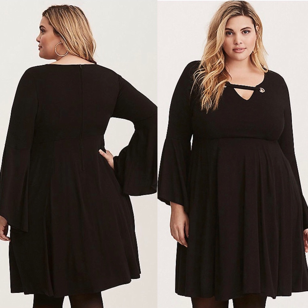 Torrid Bell-Sleeve Dress